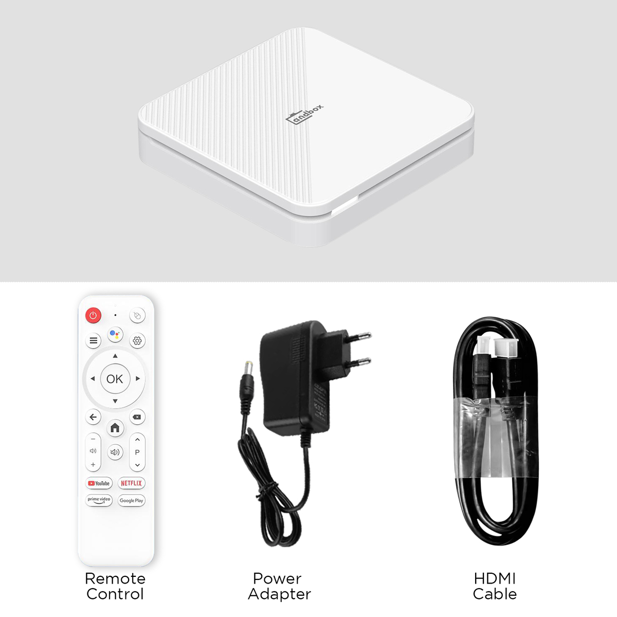 H313 Voice-Enabled Android TV Box | 4K Smart Streaming Media Player